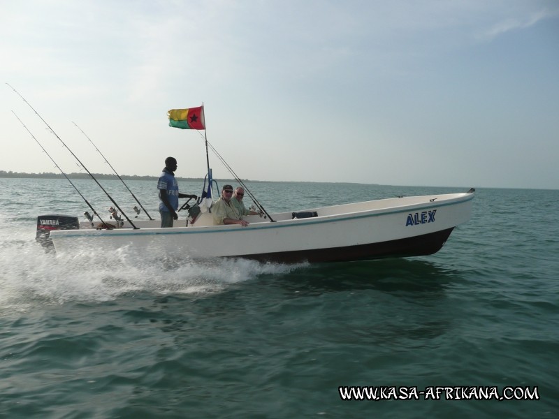 Photos de l'archipel Bijagos Guine Bissau : En bateau - 