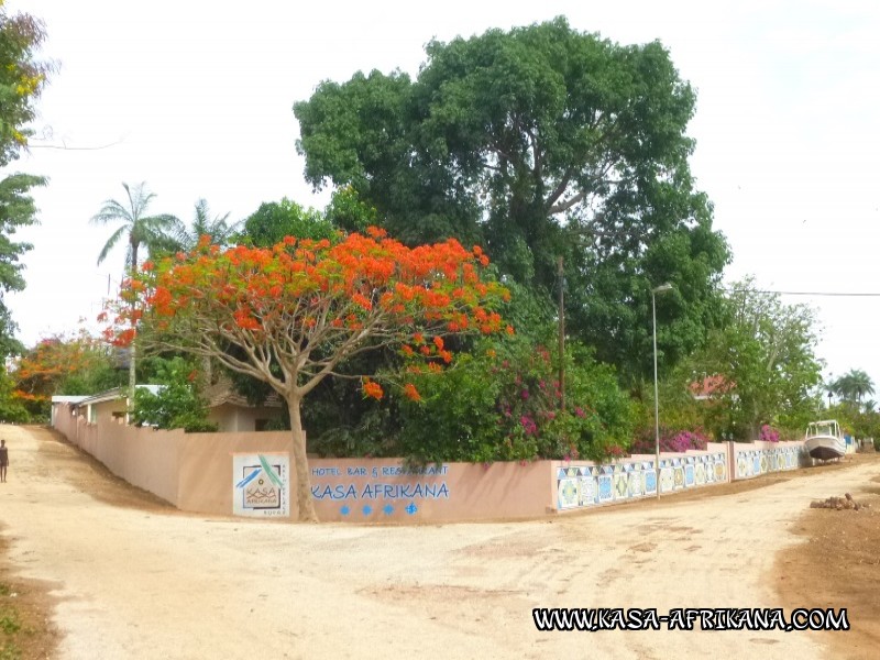Photos de l'archipel Bijagos Guine Bissau : Htel & dpendances - situation
