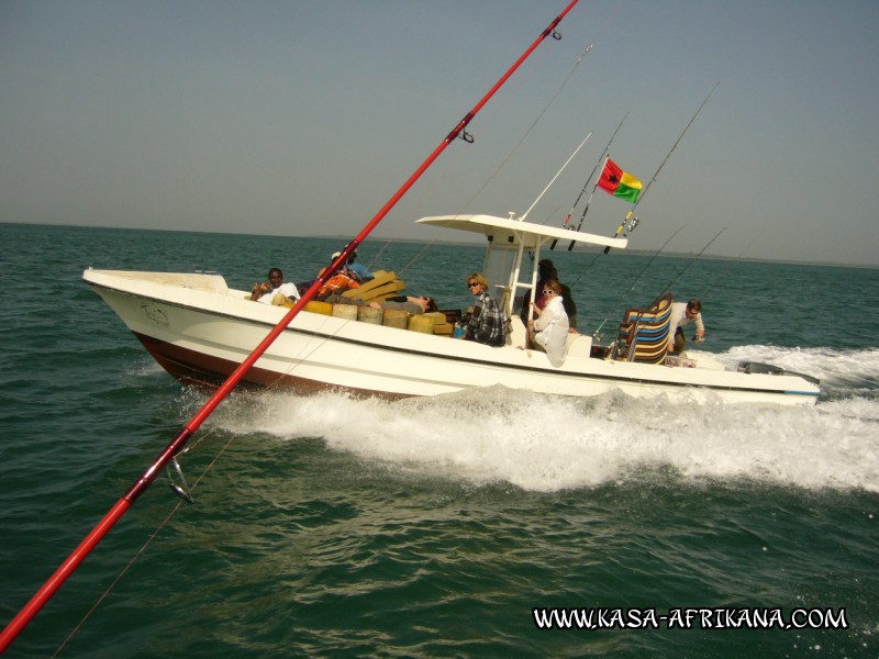 Photos de l'archipel Bijagos Guine Bissau : En bateau - Retour de bivouac