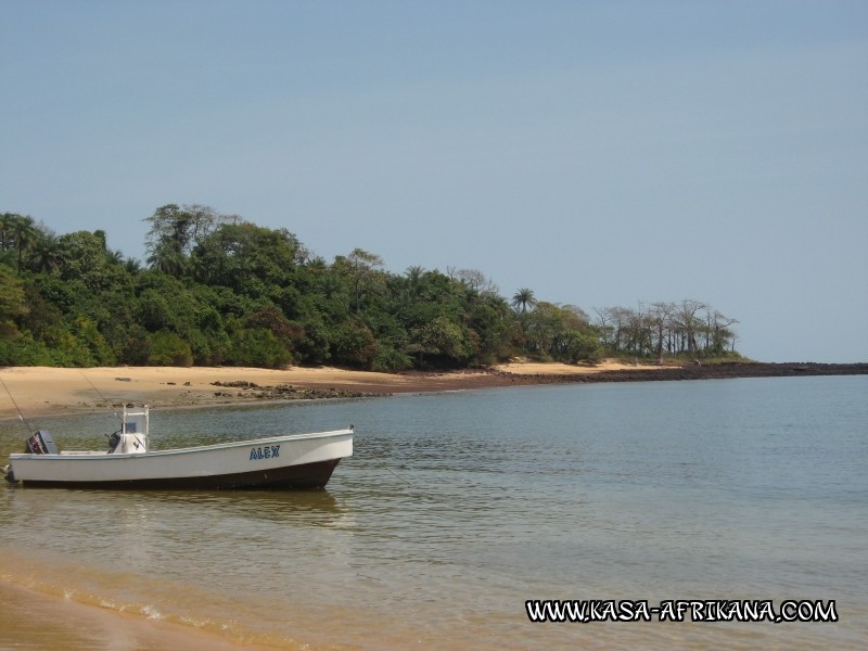 Photos de l'archipel Bijagos Guine Bissau : Paysages - Paysages des les 