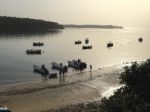Photos de l'archipel des Bijagos en Guine Bissau : Notre parking