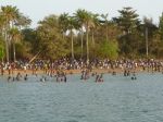 Photos de l'archipel des Bijagos en Guine Bissau : Plage de Bubaque  Paques