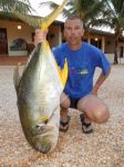 Photos de l'archipel des Bijagos en Guine Bissau : Carangue 23kg