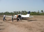 Photos de l'archipel des Bijagos en Guine Bissau : Avion Bissau . Bubaque