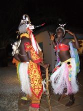 Danseurs traditionnels Bijagos