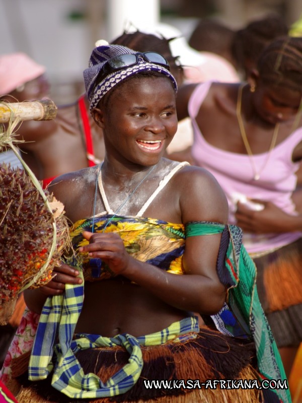 Photos de l'archipel Bijagos Guinée Bissau : Peuple Bijagos - Carnaval 2016