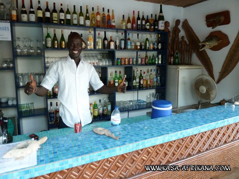 Photos de l'archipel Bijagos Guinée Bissau : Hôtel & dépendances - Hôtel & dépendances
