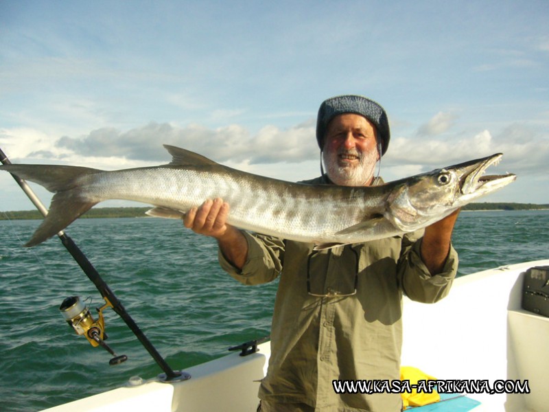 Photos Bijagos Island, Guinea Bissau : Our best catches - Barracuda