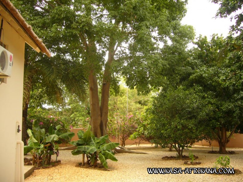Photos Bijagos Island, Guinea Bissau : The hotel garden - Cool shade