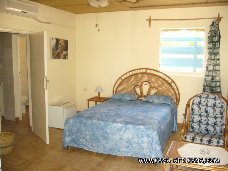 Photos Bijagos Island, Guinea Bissau : Hotel & outbuildings	 - The first bedroom