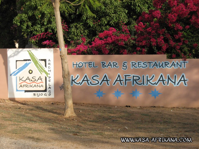 Photos de l'archipel Bijagos Guinée Bissau : Hôtel & dépendances - Kasa Afrikana