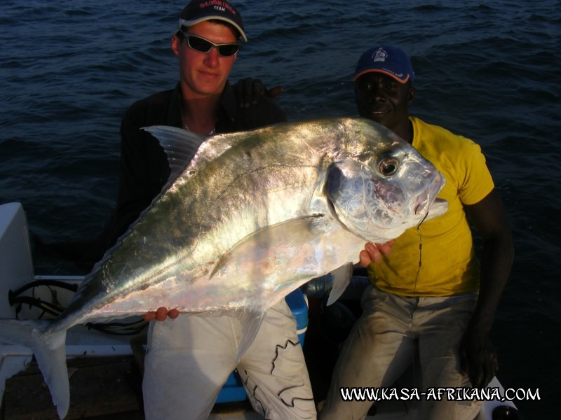 Photos de l'archipel Bijagos Guinée Bissau : Spécial Carangues - Pompano 12kg