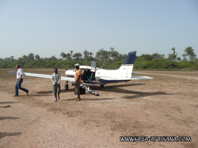 Photos de l'archipel Bijagos Guinée Bissau : Pittoresque - Avion Bissau . Bubaque